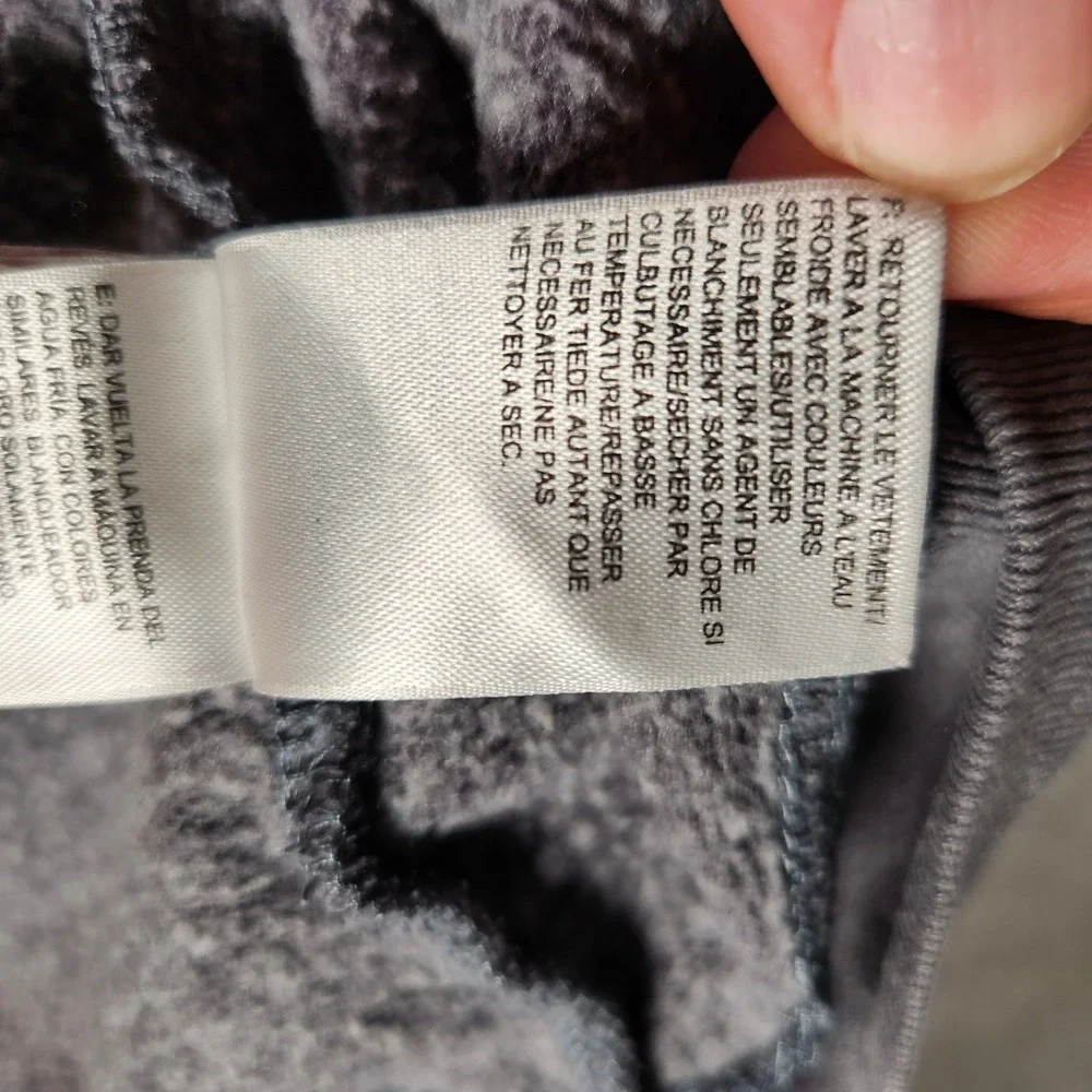 The North Face Hoodie XLG Hthr Grey Backyard Project USA Map Sweatshirt‎ Unisex